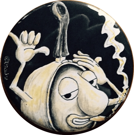 Image of Pot Head magnet or pin