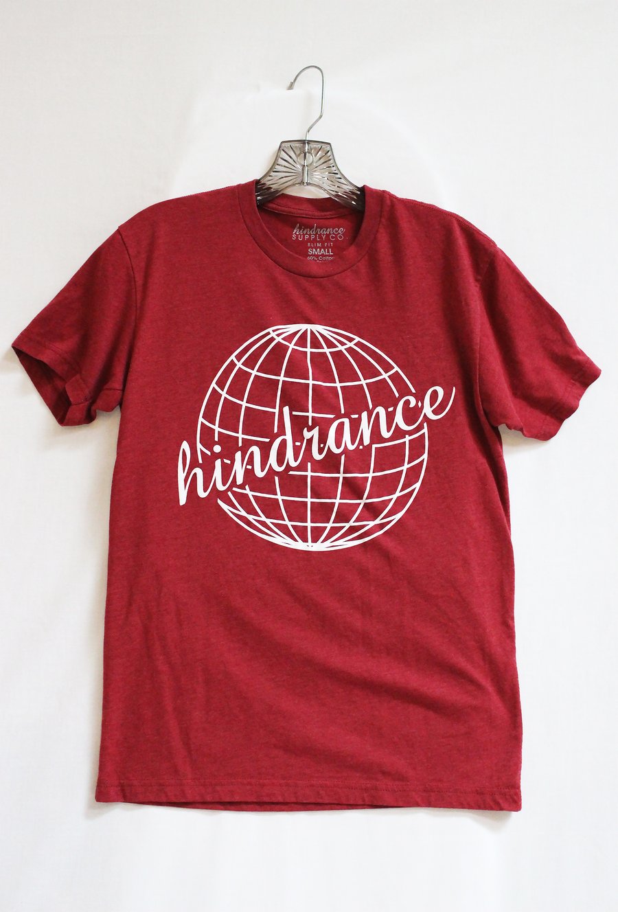 Image of Globe Blend Tee - Cardinal