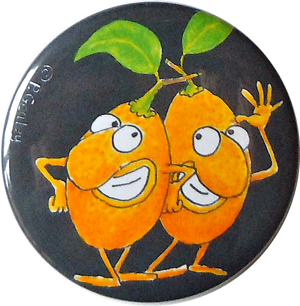 Image of Kumquats magnet or pin