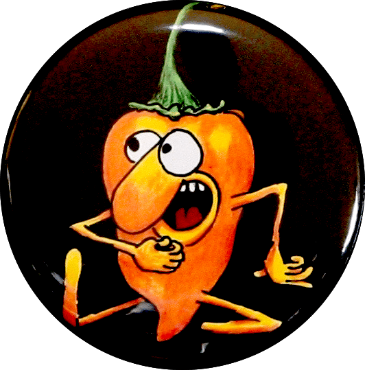 Image of Habanero Pepper magnet or pin