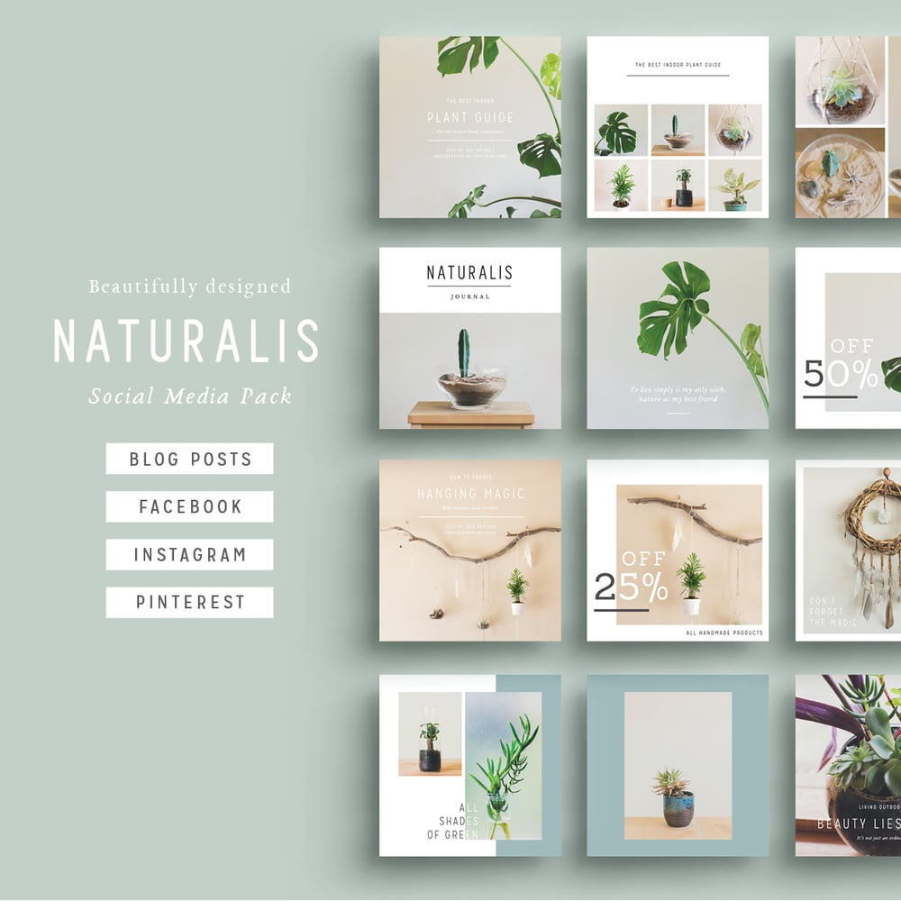 Image of NATURALIS Social Media Pack