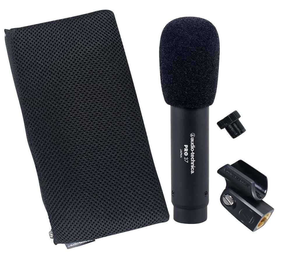 Image of Audio Technica PRO37 Small Diaphragm Cardioid Condenser Microphone PRO 37 Mic 