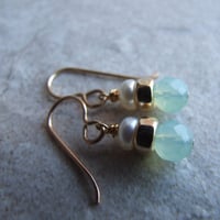 Image 4 of Caribbean Treasure Earrings (Silver + Gold)