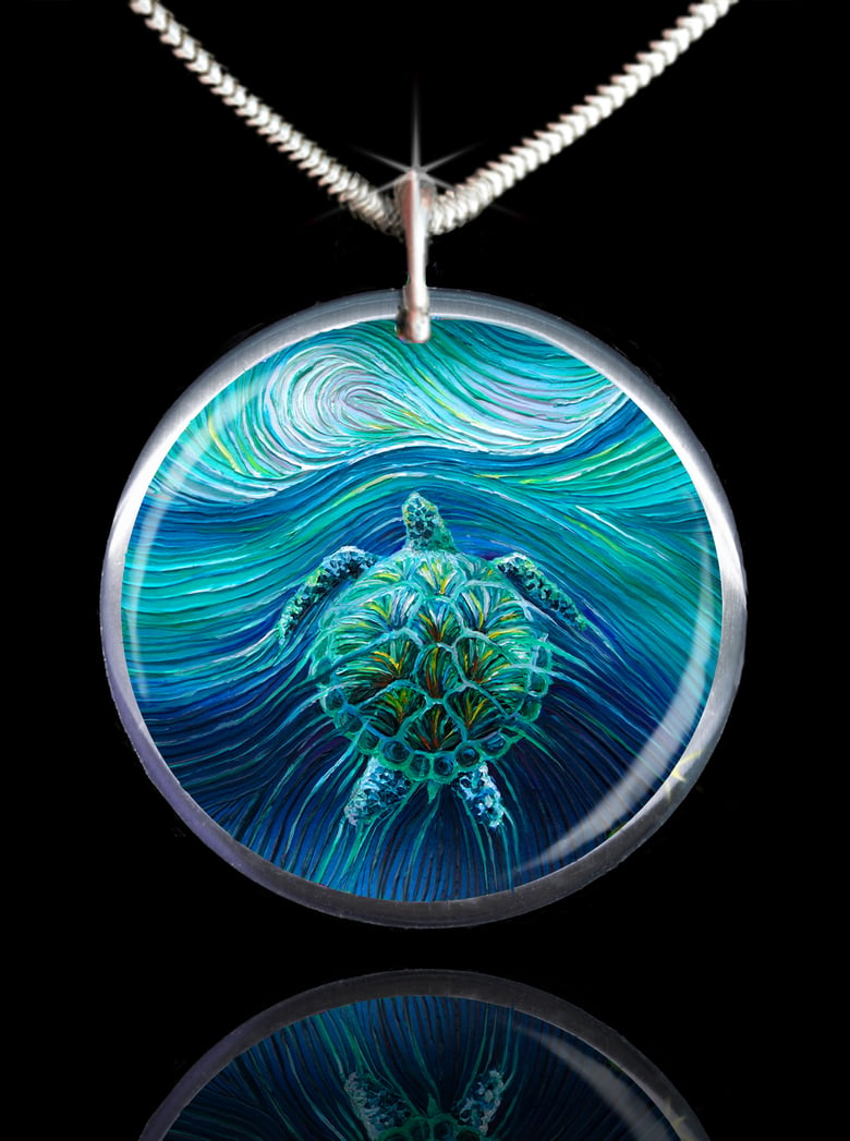 Image of Turtle Spirit Energy Pendant