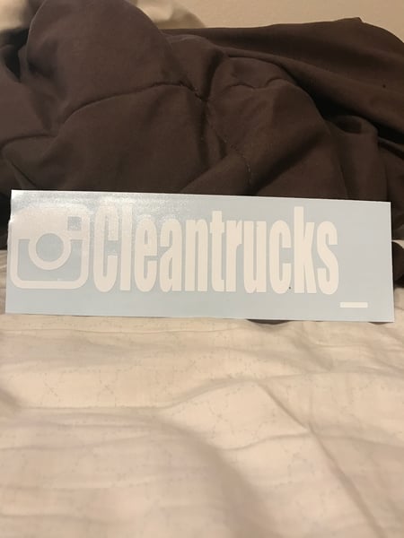 Image of Cleantrucks_ sticker 