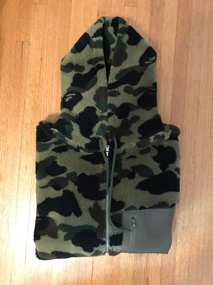 Image of Bape first camo boa hoodie