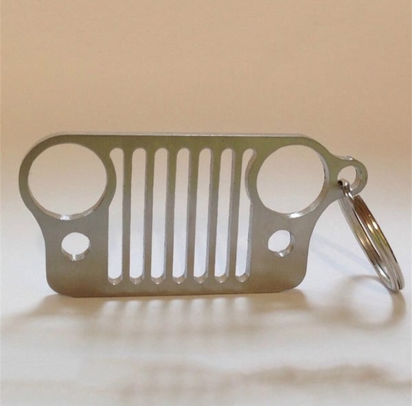 Image of Jeep Grill Keychain