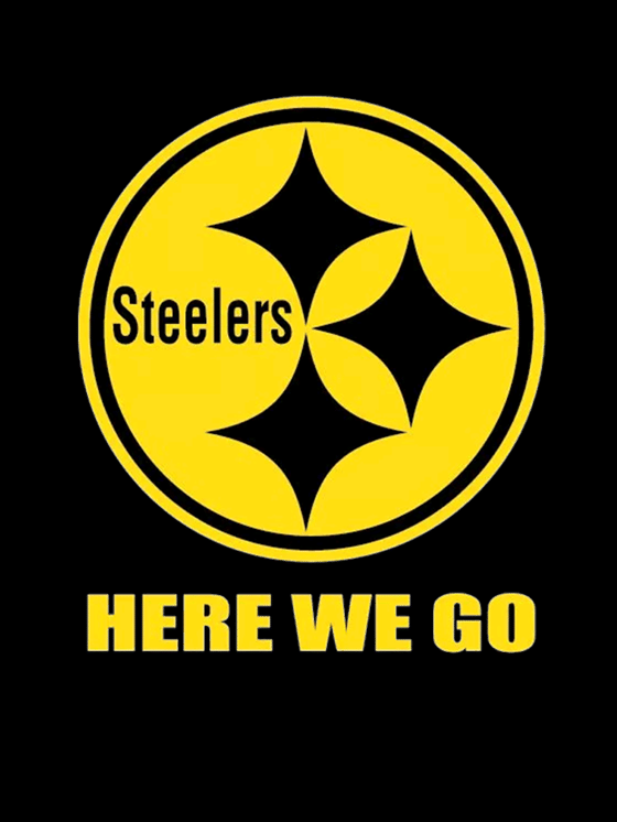 Image of Pittsburgh Steelers Here We Go Decal 