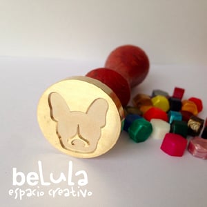 Image of Sello de lacre: Bulldog francés frenchie