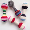 Anne Claire Petit Classic Crochet Baby Rattle