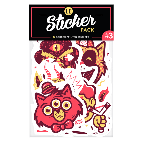 Le Sticker  Pack 3 Tougui