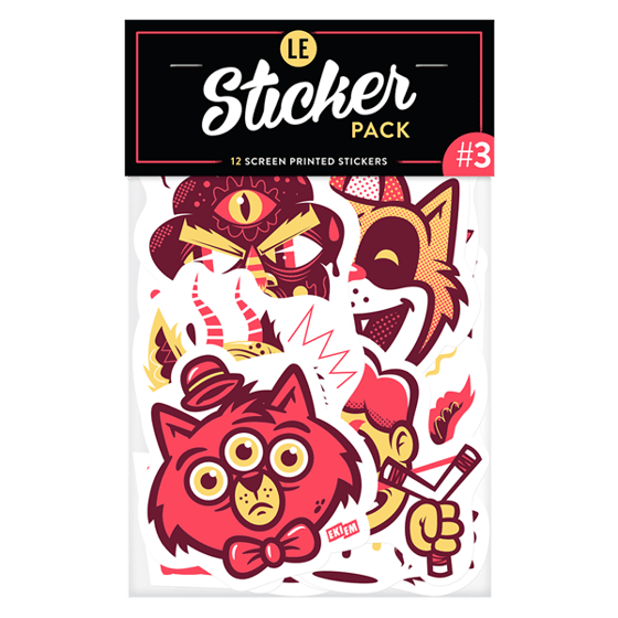 LE STICKER PACK #7 :: Behance