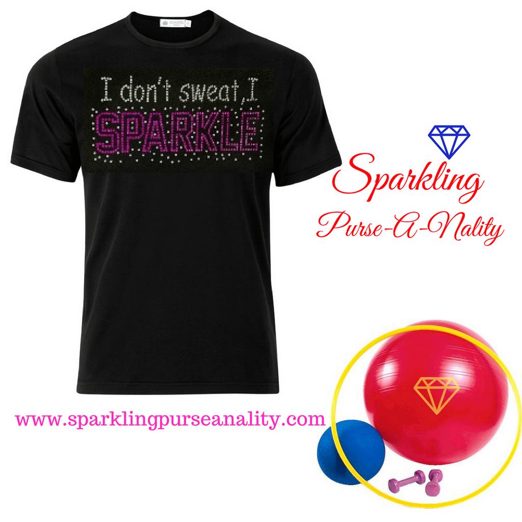 Image of "Sparkling" Healthy/Workout Shirts (3 Different Designs)