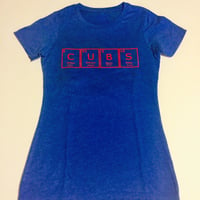 Image 2 of periodic cubs. - graphic tee