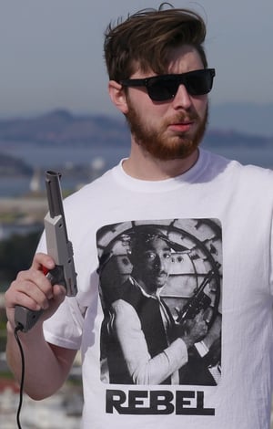Image of REBEL white t-shirt