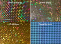Image 1 of Holographic Self-Stick Specialty Paper (Acid-Free)