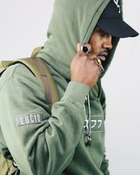 Image 2 of LUCID LOGO HOODIE VOL. II - SAGE