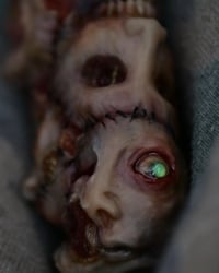 Image 8 of Face Off collectible Bic lighter sleeve, glow in the dark,  original sculpt, functional art OOAK