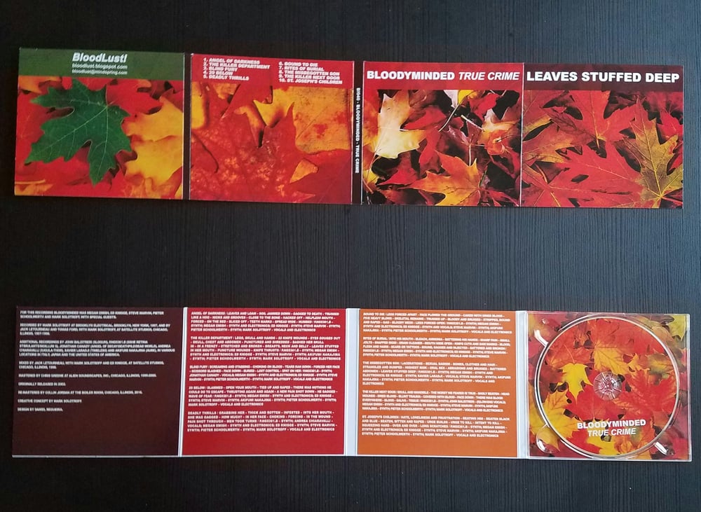 B!040 BLOODYMINDED "True Crime" CD (remaster)