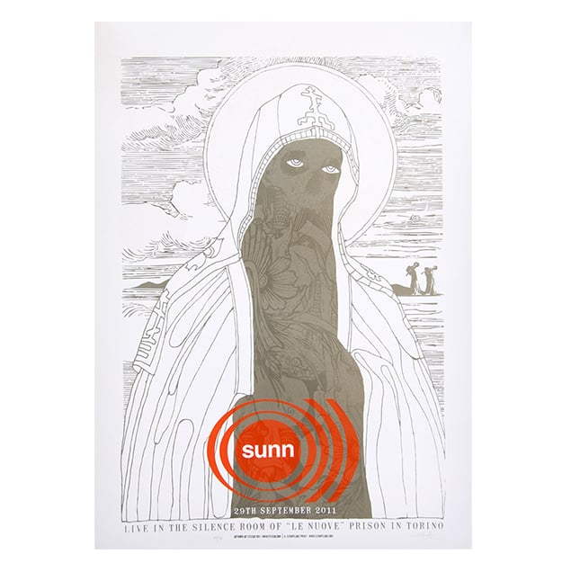 Image of SUNN 0))) - Live in the Jail TORINO 2011 - WHITE VERSION