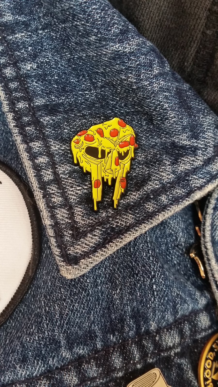 THE ORIGINAL MF slice PIN. RIP DOOM -NO LONGER FOR SALE