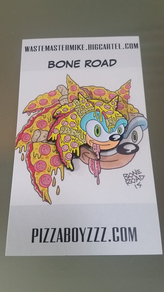 Image of SLICE THE WEDGEHOG 1.25 INCH PIN