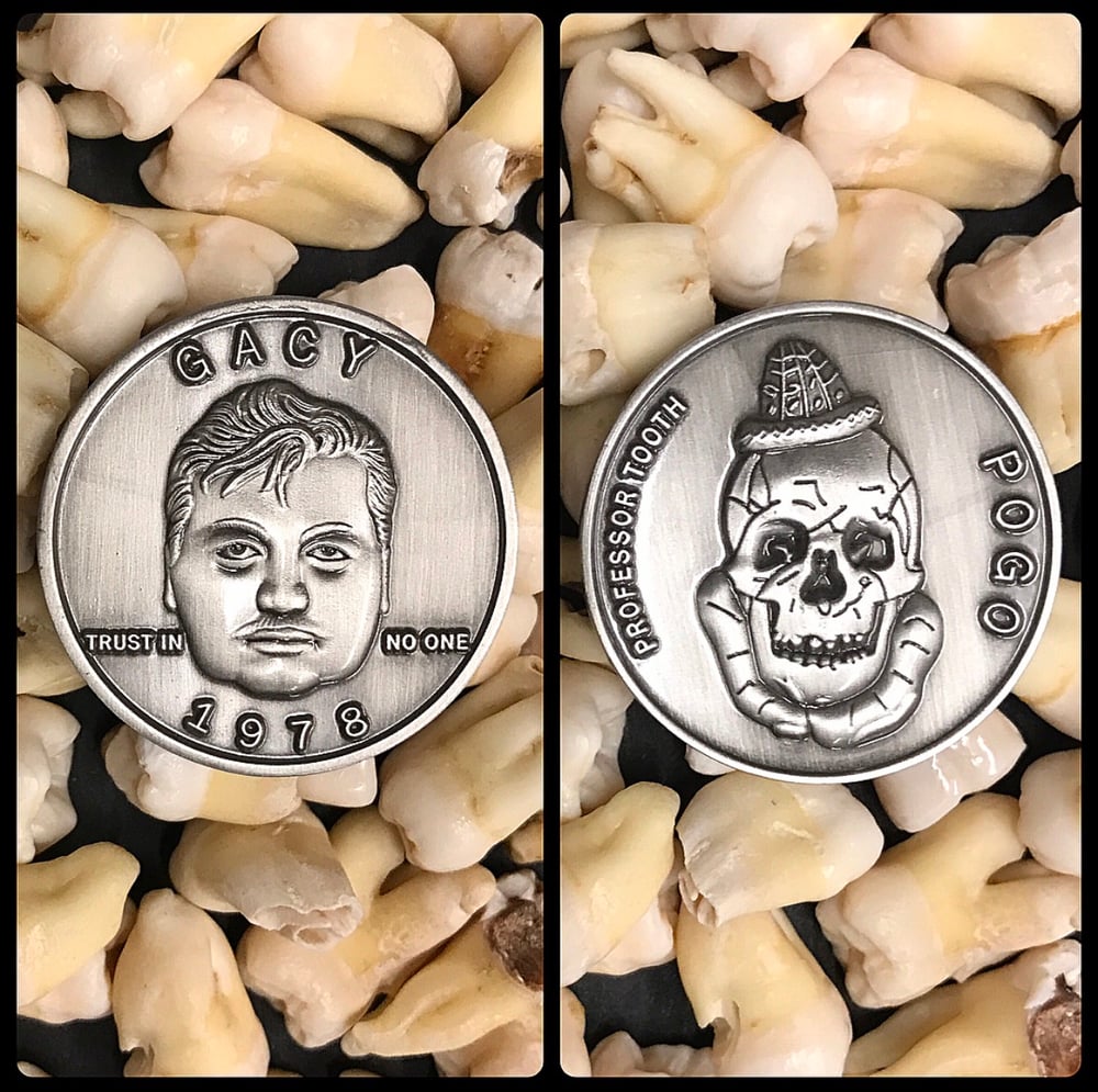 Image of Serial Killer John Wayne Gacy Coin