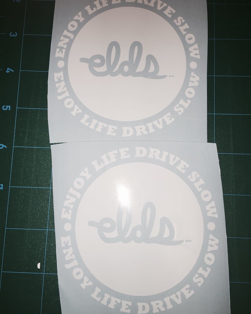 Image of Elds cricle decals