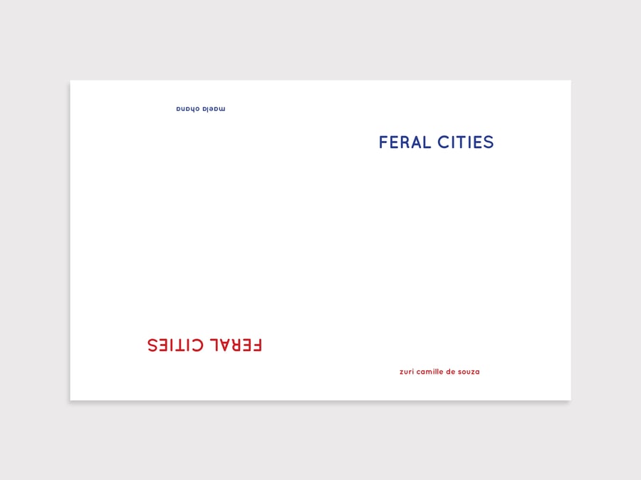 Image of Feral Cities Volume 1 Photobook