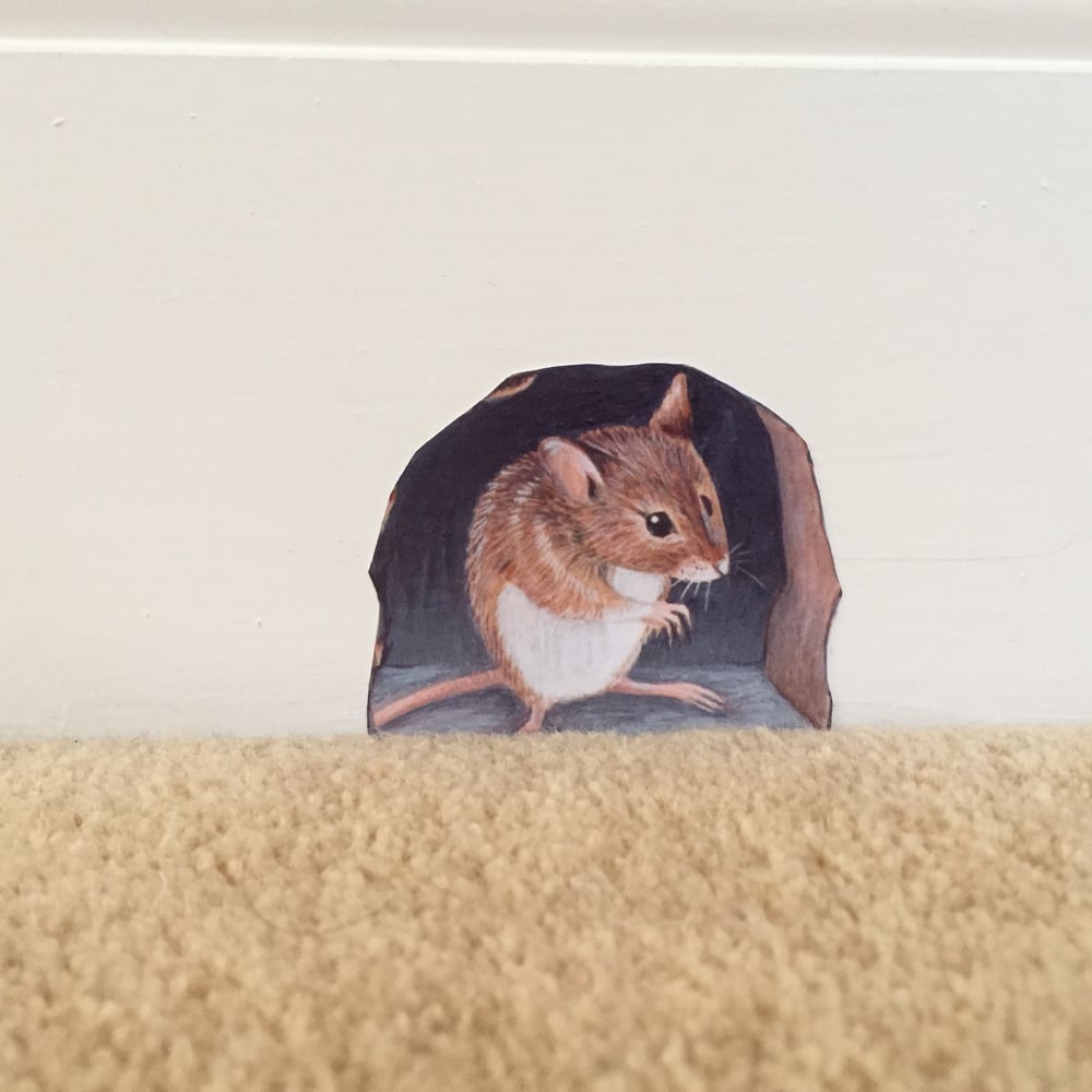 Image of Monty mouse ~ Wall sticker