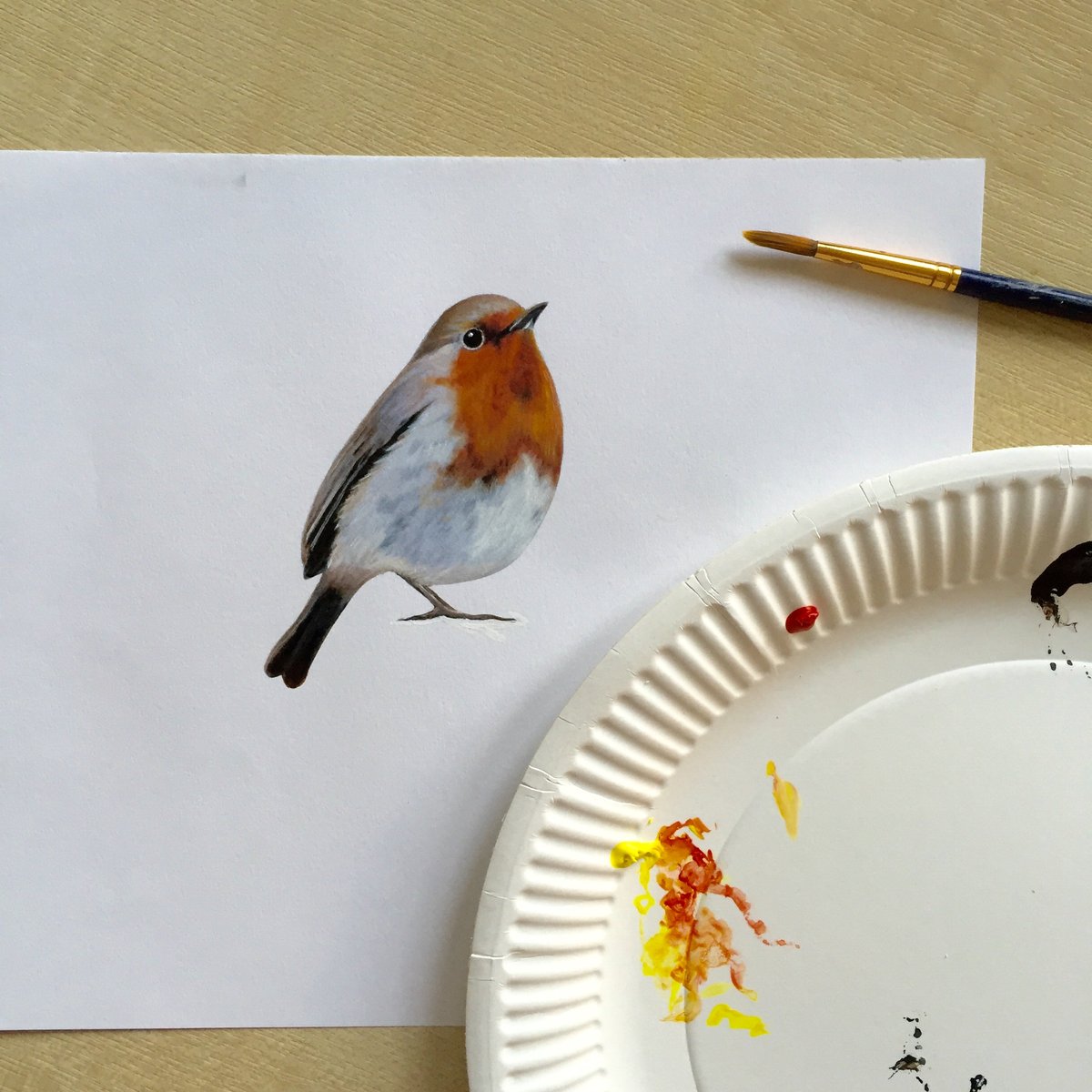 Image of Bob Robin ~ Wall sticker 