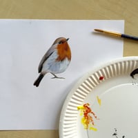 Image 5 of Bob Robin ~ Removable Wall sticker 