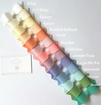 Image 3 of CHOOSE YOUR COLOUR - Medium (3.5") Felt Bows on Clips or Headbands 