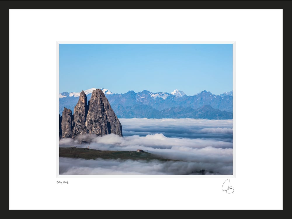 Image of Ski Lift, The Dolomites