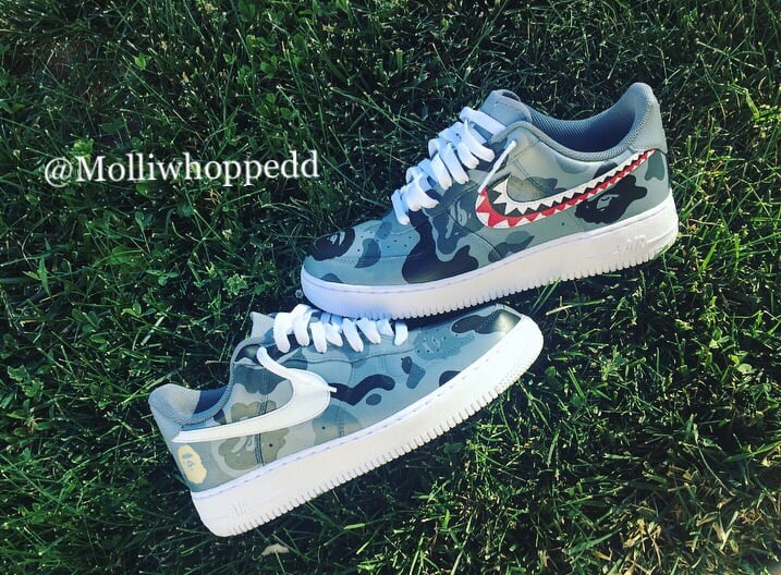 Image of Custom Bape AF1's