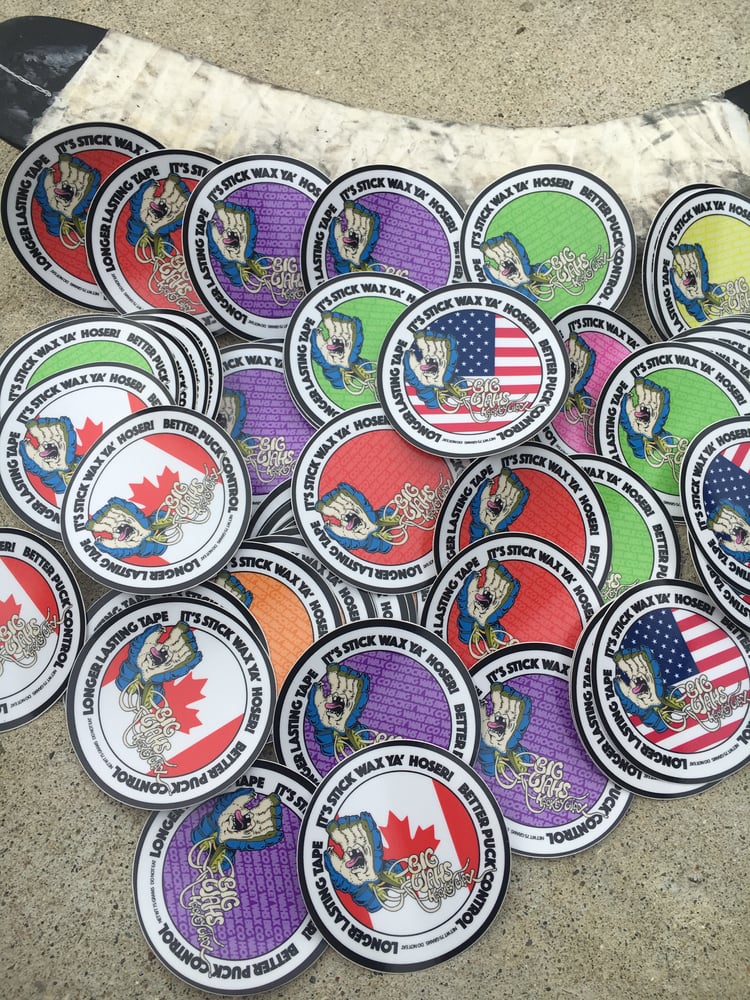 Image of Big Wah's Stickers
