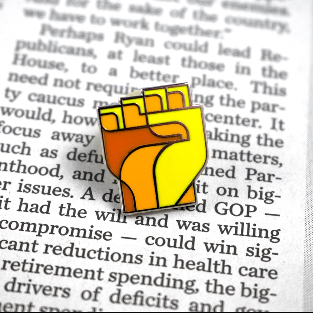 Image of Resist Enamel Pin