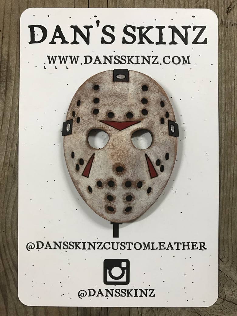 Image of 3" Leather Jason Mask