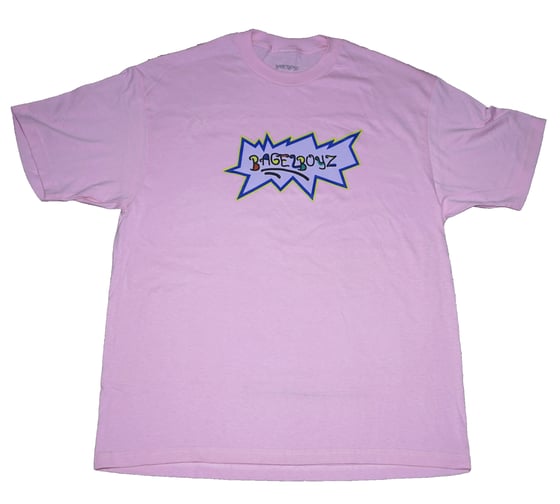 Image of Pink Rugrats Logo Tee