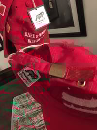 Image 2 of (Limited Edition) Hand Distressed Red Python Bake & Water Whip Weight Again Hat