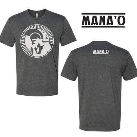 Image of Mana'o Logo Gray T-Shirt