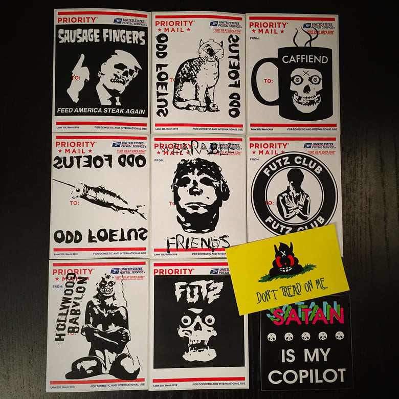 Image of Futz Mini Pack of 228 & Vinyl Stickers (10)