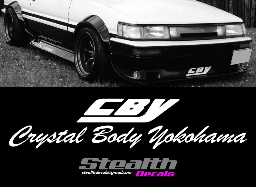 Image of CBY Decals Kit Ae86