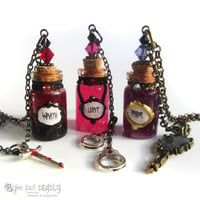 Image 2 of 7 Deadly Sins Bottle Necklace - *NOW RETIRED*