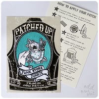 Image 3 of Junk Store Junkie - Iron on Gang Patch
