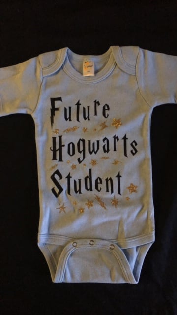 Image of "Harry Potter" inspired onesie