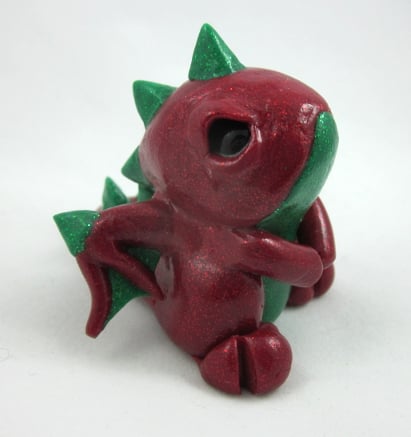 Image of Sparkling Red & Green Dragon