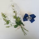 Charlotte Bow with Crown Embellishment