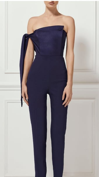 Image of MISHA COLLECTION NEZAN PANTSUIT SIZE 6 RRP $380