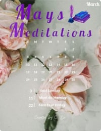 Image 1 of Mays Meditations Collection Jan-May